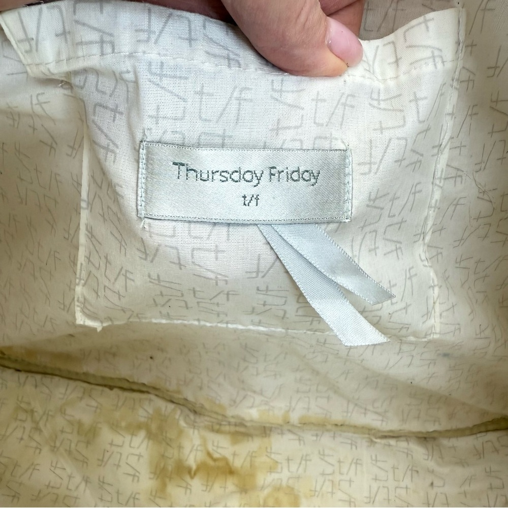 Thursday-Friday “Together” Canvas “Chanel”Tote LARGE - Picture 12 of 16